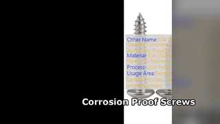 Саморезы из нержавеющей стали 304