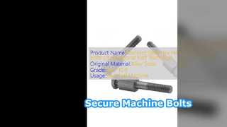 Болты с шестигранной головкой M4-M26 класса 8,8 Крепежные детали