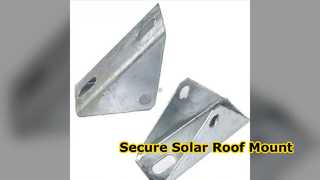 Комплект для крепления солнечной батареи на крыше, стабильность и долговечность