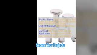 Заклепки из нержавеющей стали 304. Быстрые и безопасные соединения.