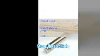 35K 45K Резьбовой стержень Gr5, черная отделка